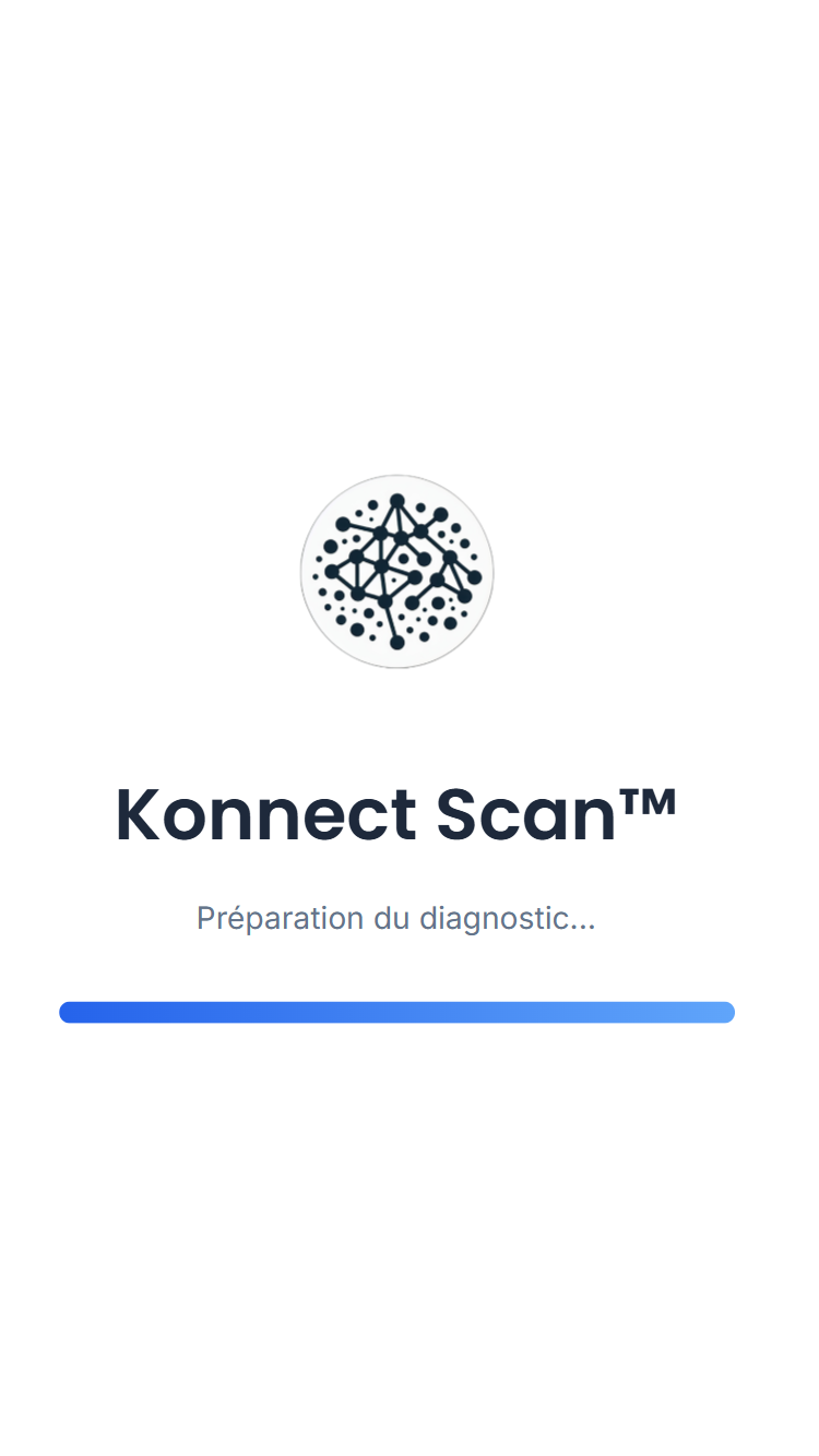 Konnect Scan — chargement